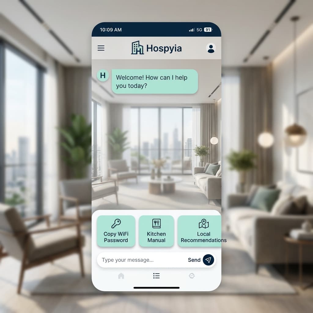 Hospyia App Screenshot